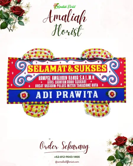 Papan Bunga Ucapan Selamat Suwat